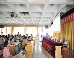 中国国际公共关系协会副秘书长、中国著名策划人马志斌来我校作报告